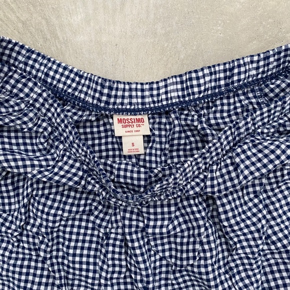 Off the shoulder plaid top - Picture 2 of 2